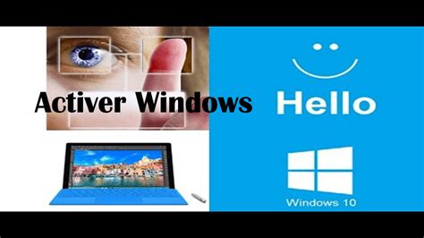 Comment activer windows hello sans avoir dappareil photo compatible